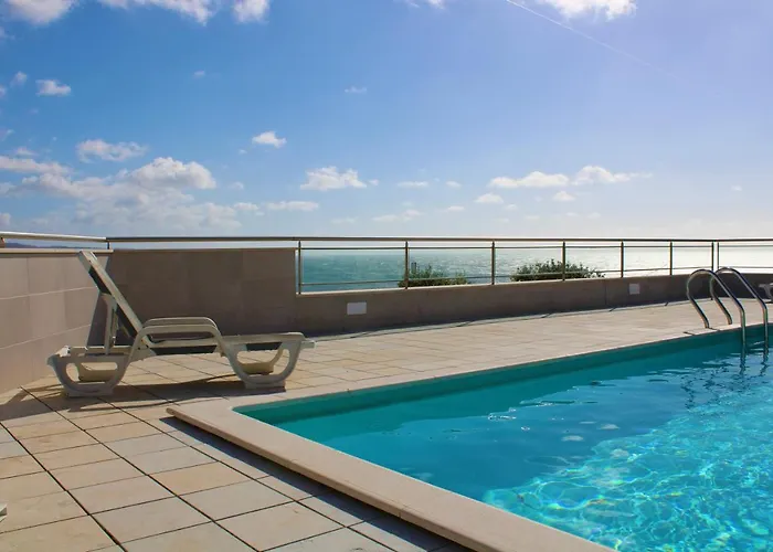 Lägenhet Salvador's House T2 - Rooftop Pool & Center Nazaré